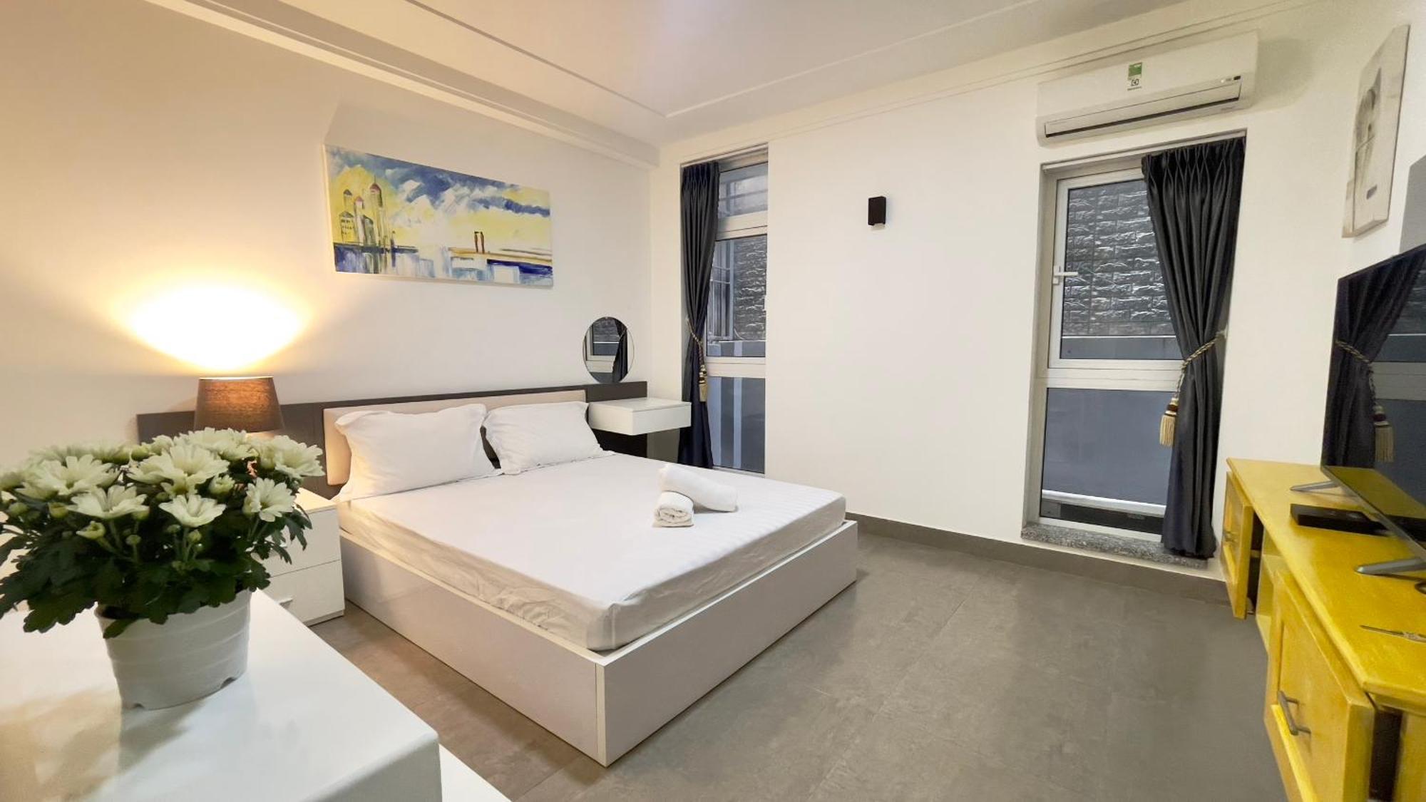 Mh Serviced Apartment Ho Chi Minh-staden Exteriör bild