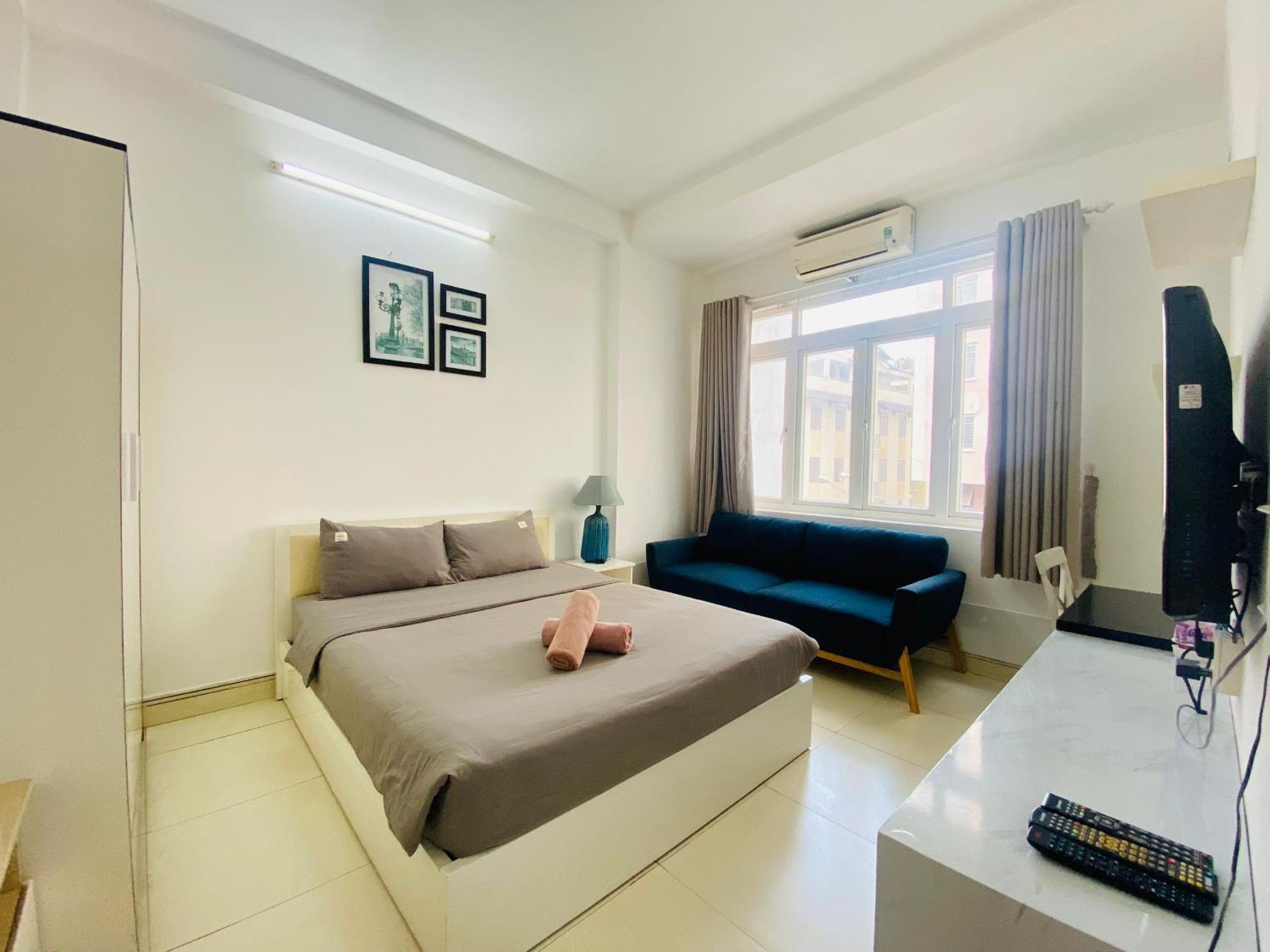 Mh Serviced Apartment Ho Chi Minh-staden Exteriör bild
