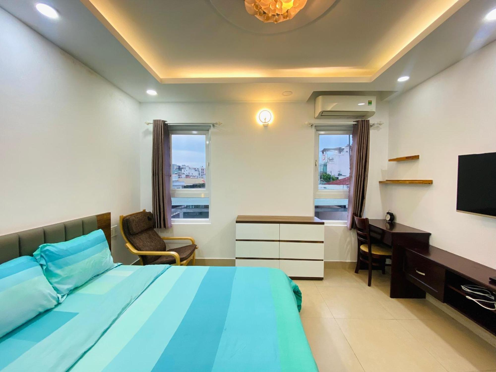 Mh Serviced Apartment Ho Chi Minh-staden Exteriör bild